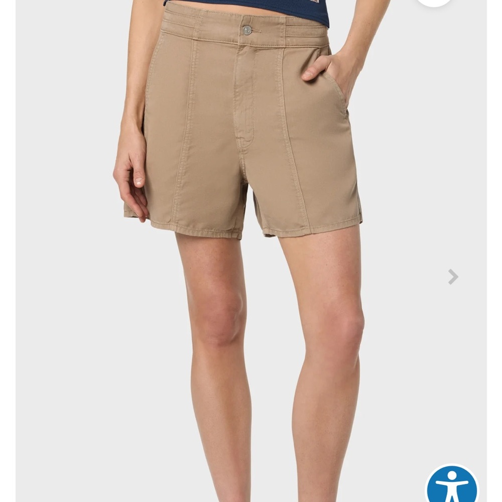 Hudson Jeans Women's Beige Bermudas